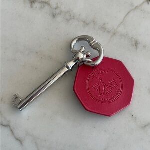 Baccarat Silver Key with Red Tag